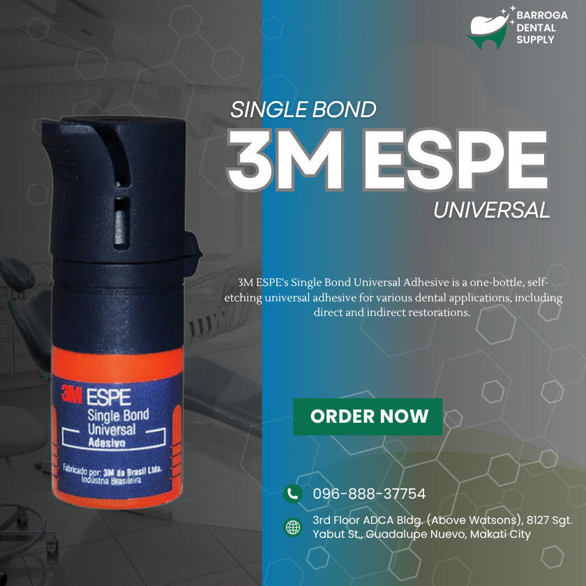 3M ESPE SINGLE BOND UNIVERSAL (Black)Adhesive. 3M ESPE SINGLE BOND UNIVERSAL (Black)Adhesive.